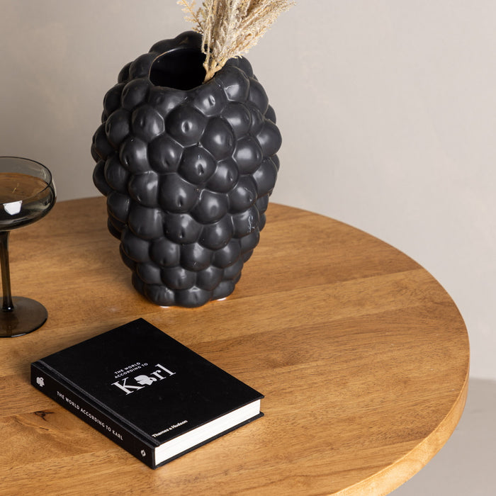 Fjôrd - Salontafel Naturel Ø60cm - Rubberhout - Duxbury