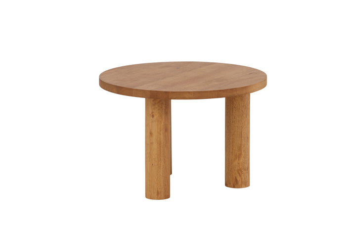Fjôrd - Salontafel Naturel Ø60cm - Rubberhout - Duxbury