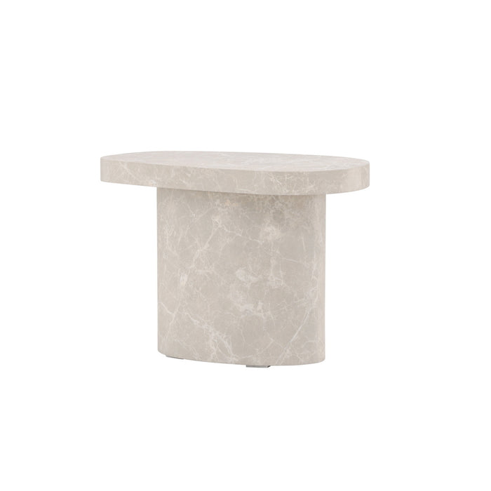 Fjôrd - Sidetable Grijs Betonlook 30cm - Båstad