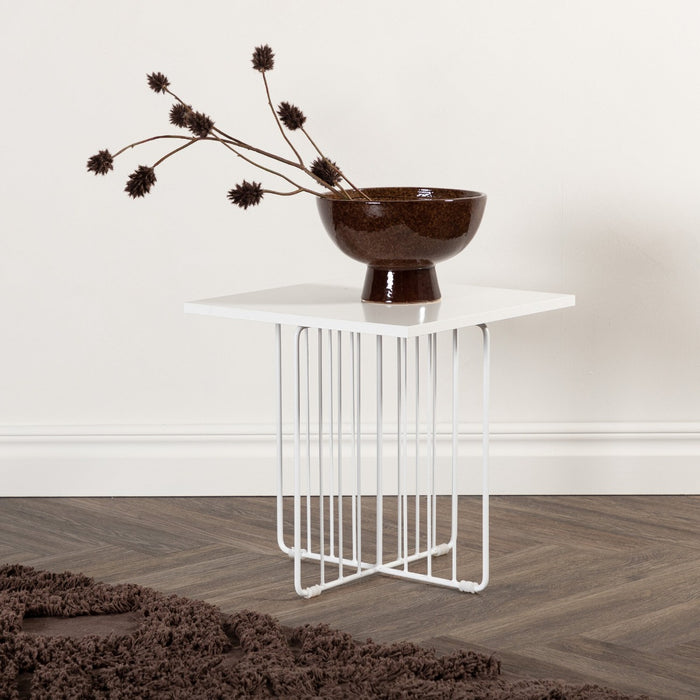 Fjôrd - Salontafel Wit 60cm - MDF - Dayton