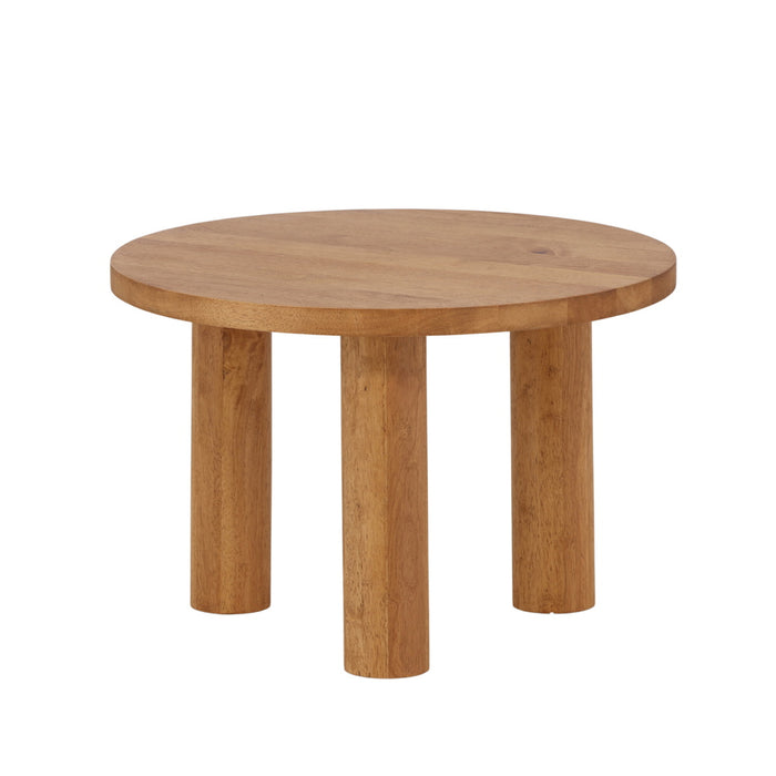 Fjôrd - Salontafel Naturel Ø60cm - Rubberhout - Duxbury
