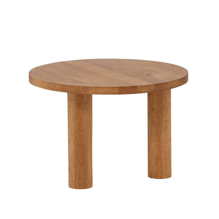 Fjôrd - Salontafel Naturel Ø60cm - Rubberhout - Duxbury
