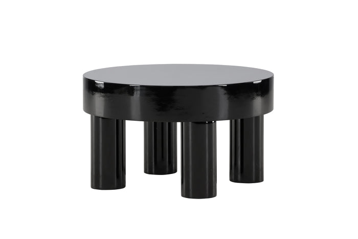 Fjôrd - Salontafel Zwart Ø60cm - MDF - Varberg