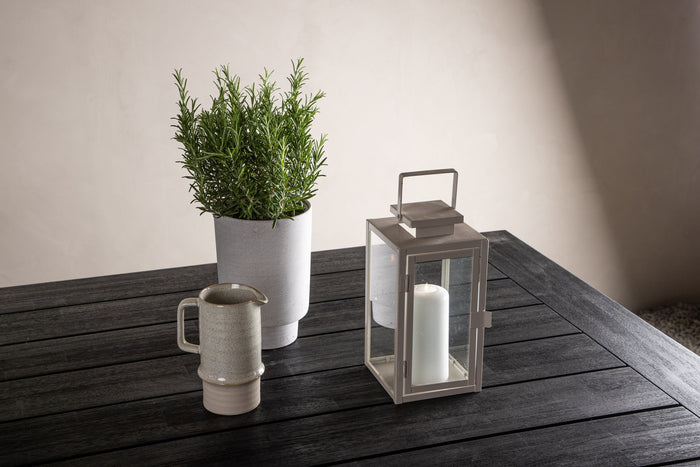 Fjôrd - Tuintafel Zwart 200cm - Acaciahout - Rives