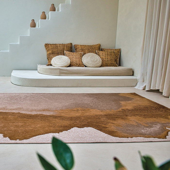 Louis de Poortere Lagoon Vloerkleed 170 x 240 cm - Chestnut Meditation