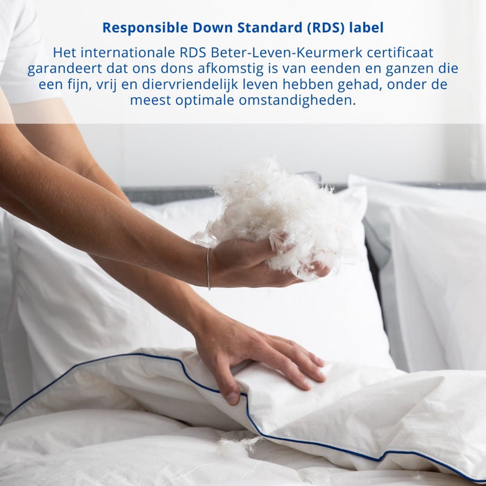 Fabiola - Zwaar Dons 4-Seizoenen Dekbed - 200x200cm