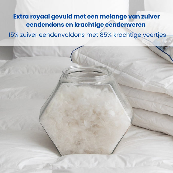 Fabiola - Zwaar Dons - 4-Seizoenen Dekbed - 140x200cm