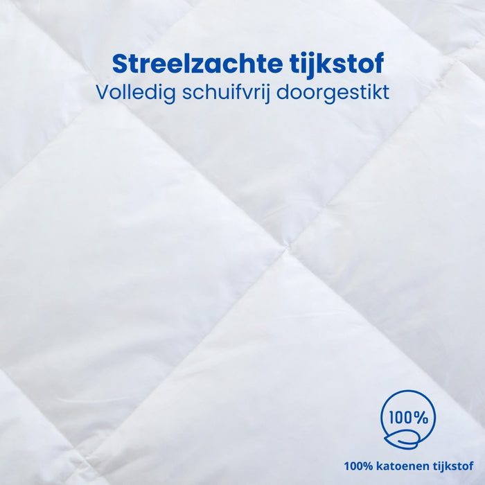 Fabiola - Zwaar Dons - 4-Seizoenen Dekbed - 240x200cm