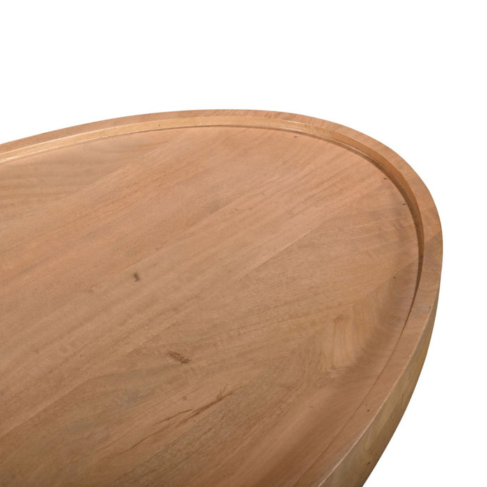 DÉJA Living - Salontafel Naturel - Ovaal - 120x65x39cm - Sola