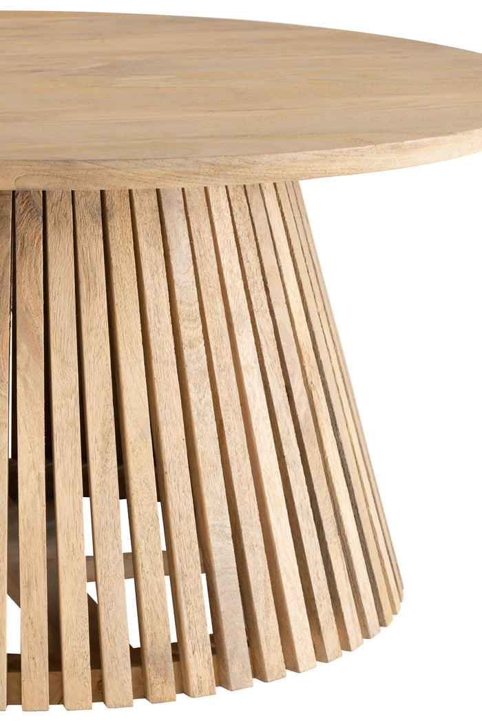 J-Line tafel Vincent - hout - naturel - medium