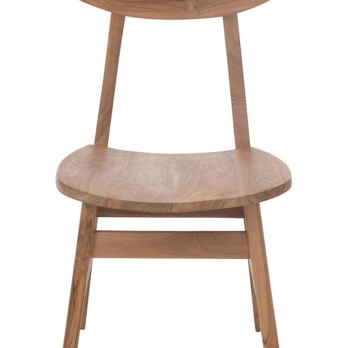 J-Line stoel Sofia - teakhout - naturel