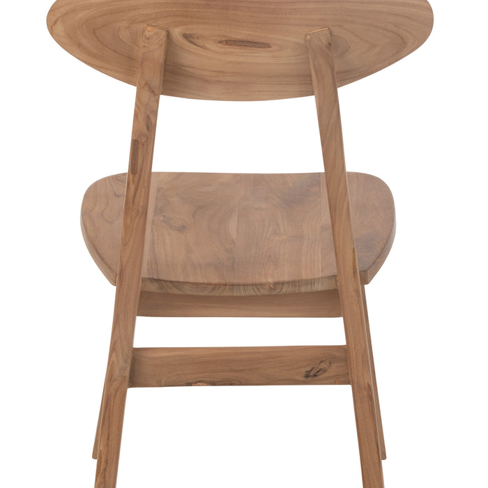 J-Line stoel Sofia - teakhout - naturel