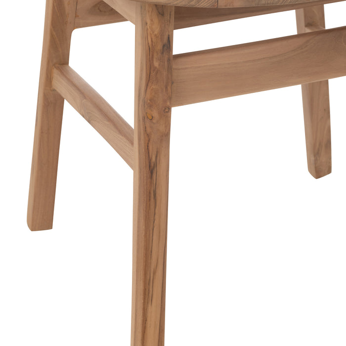 J-Line stoel Sofia - teakhout - naturel