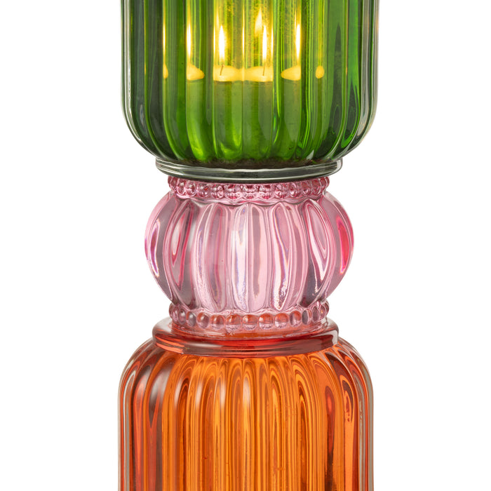 J-Line kanelaar Jazzy - glas - mix