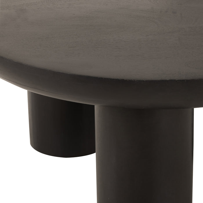 J-Line salontafel Trio - hout - zwart