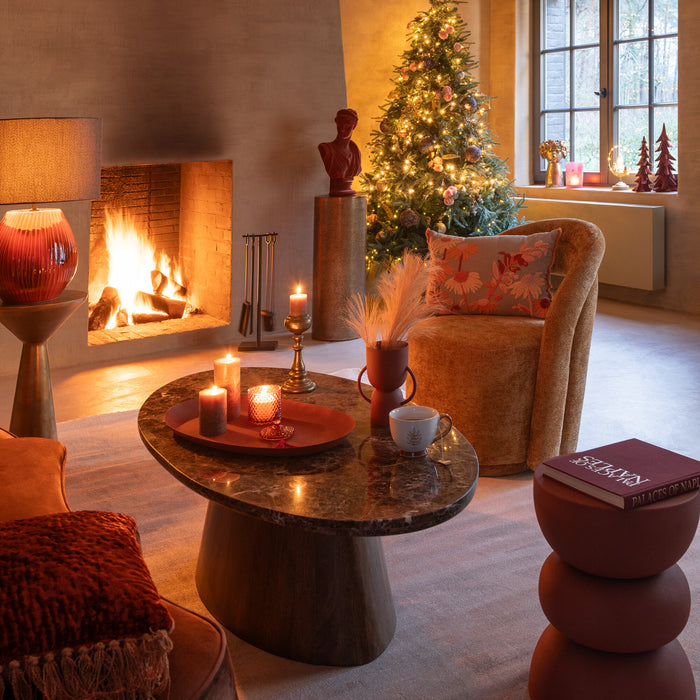 J-Line Bijzettafel Lise Ijzer Roest