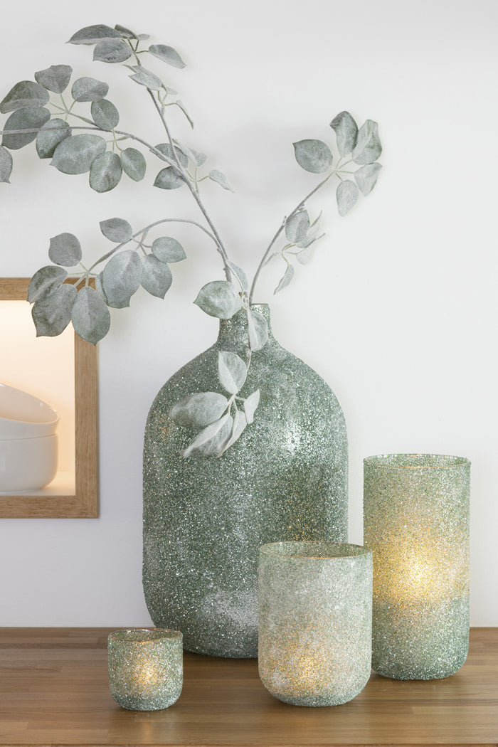 J-Line kaarshouder Fore - glas - groen - medium