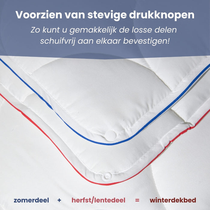 Avenue - Syntetisch 4-Seizoenen Dekbed - 240x220cm