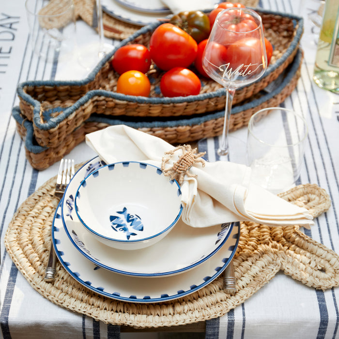 Riviera Maison Placemat Vis Naturel - Finest Fish Placemats - Sisal