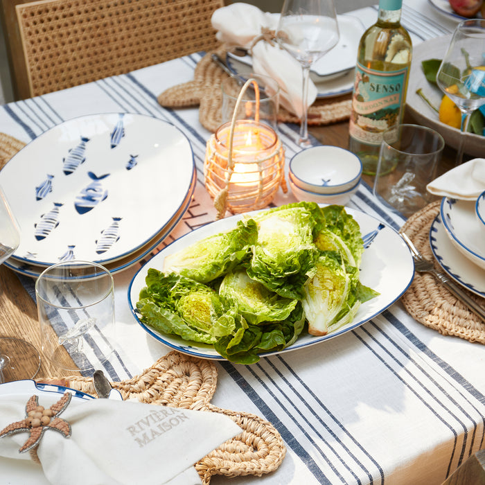 Riviera Maison Theelichthouder Bruin - Classic Fish Kaarsenhouder