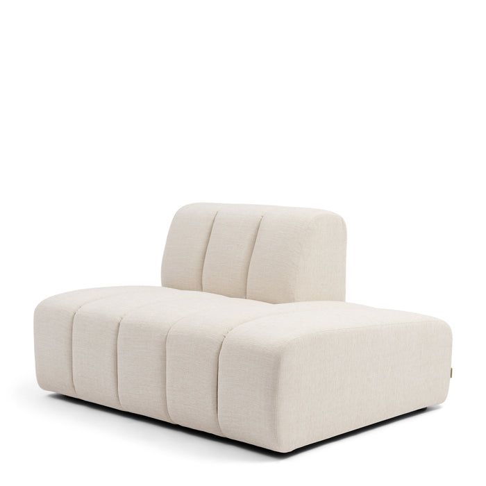 Riviera Maison - Dazzle Lounger R Soft White - Soft White