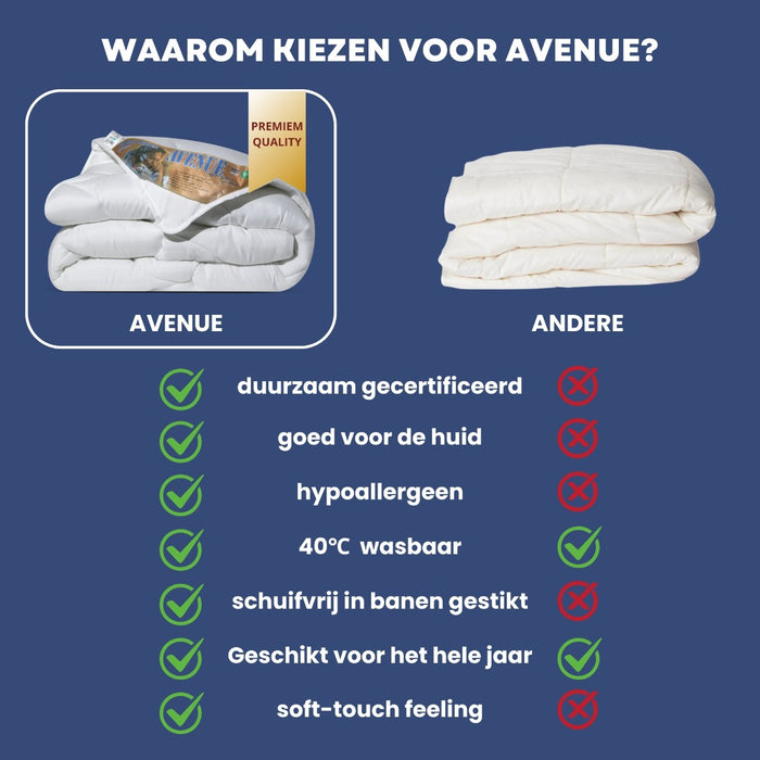 Avenue - Syntetisch - All-Year Dekbed - 240x220cm
