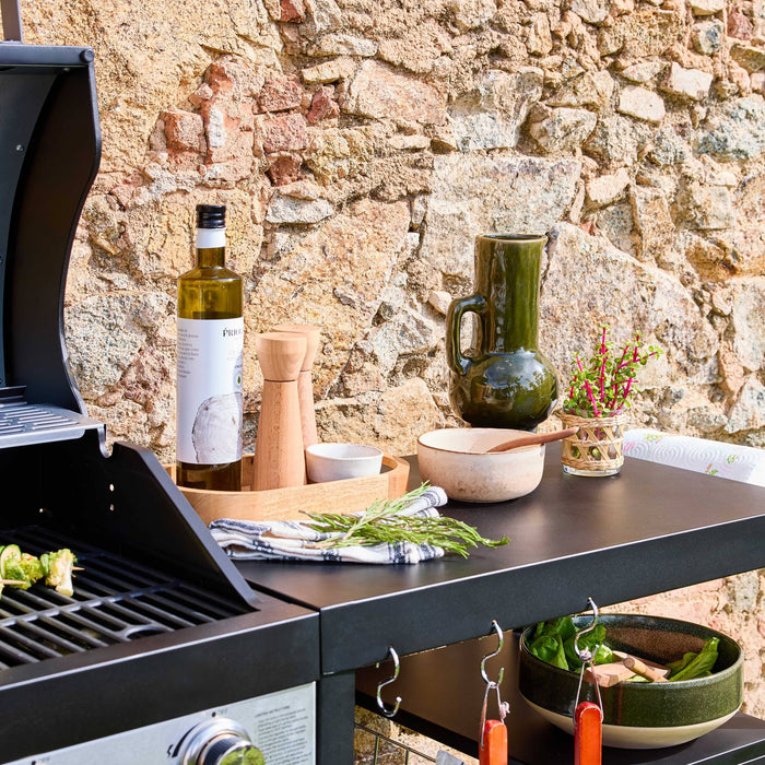 sweeek - Barbecue met 4 branders, buitenkeuken