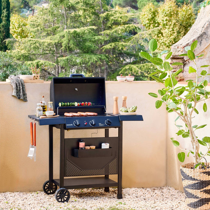 sweeek - Gasbarbecue met 3 branders