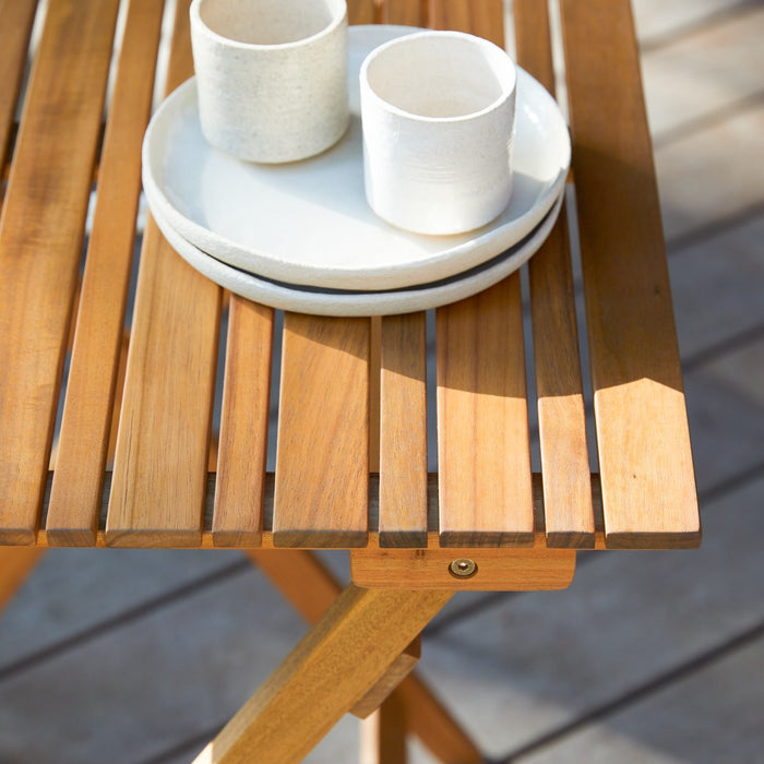 Tikamoon - Acaciahouten buitentafel 60 Bistro