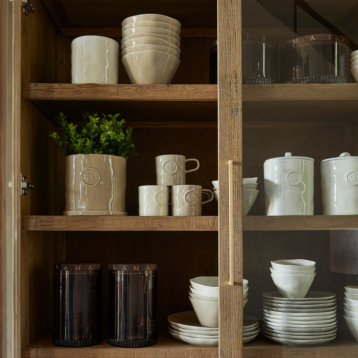 Riviera Maison Voorraadpot met deksel Transparant - Sardis Opbergpot