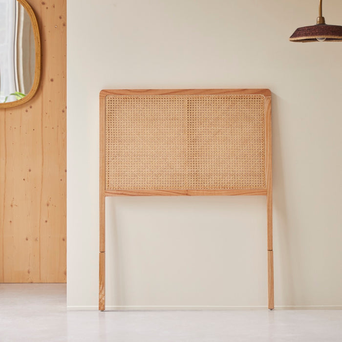 Tikamoon - Adèle - Hoofdeinde kinderbed met gevlochten rotan 90 cm