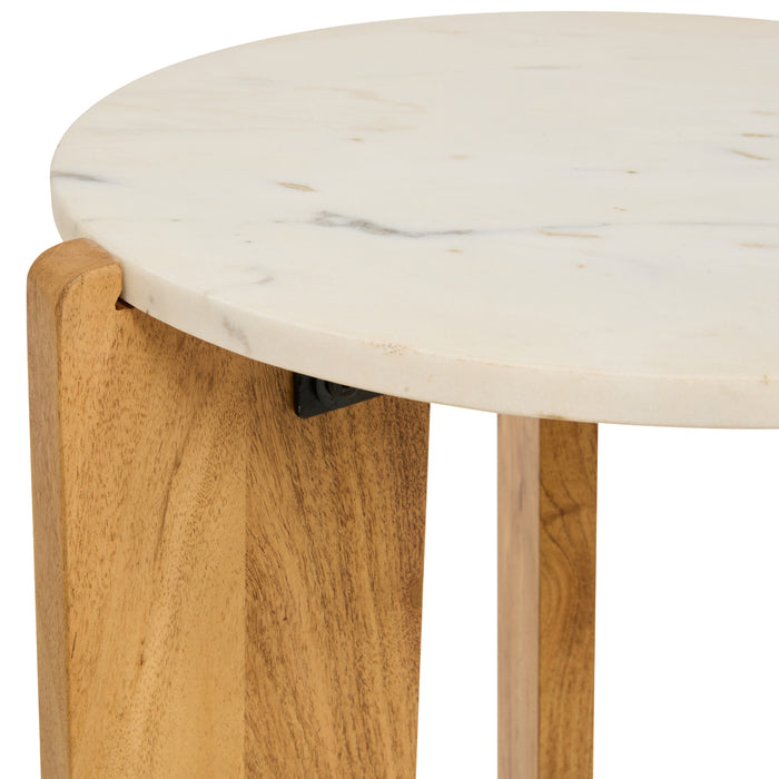 by fonQ Rivax Bijzettafel - Lichtbruin