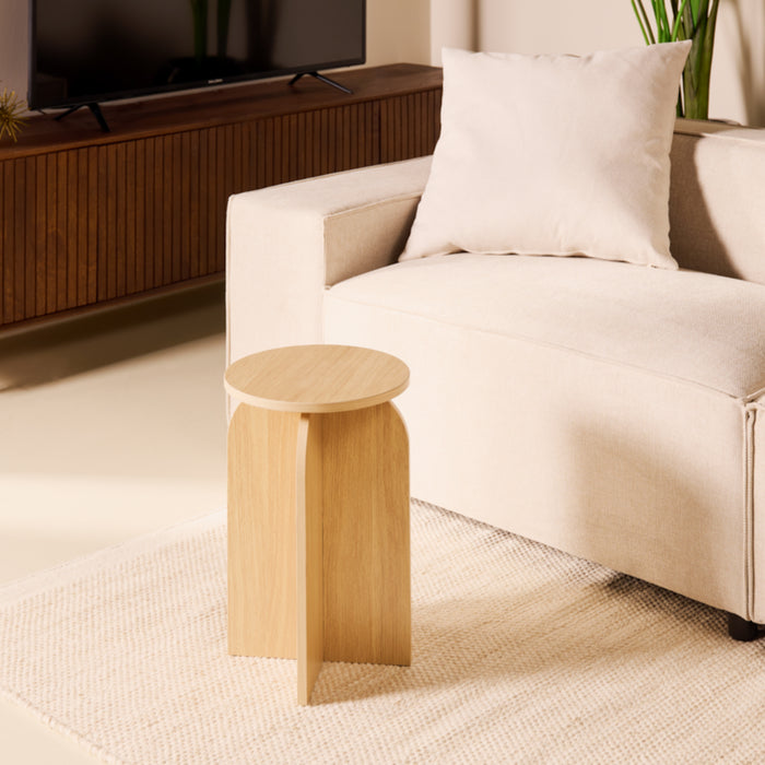 by fonQ Nuno Bijzettafel - Naturel