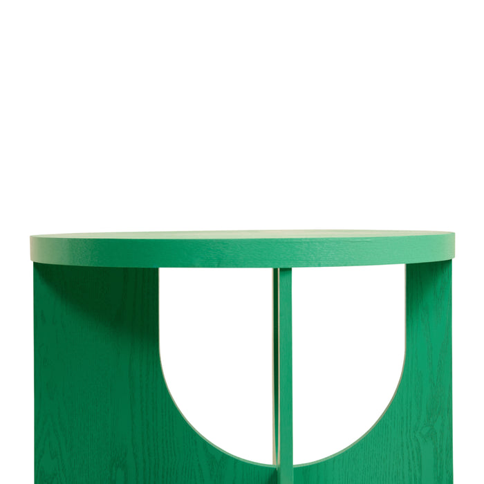 by fonQ Bulla Bijzettafel - Ø 50 cm - Groen