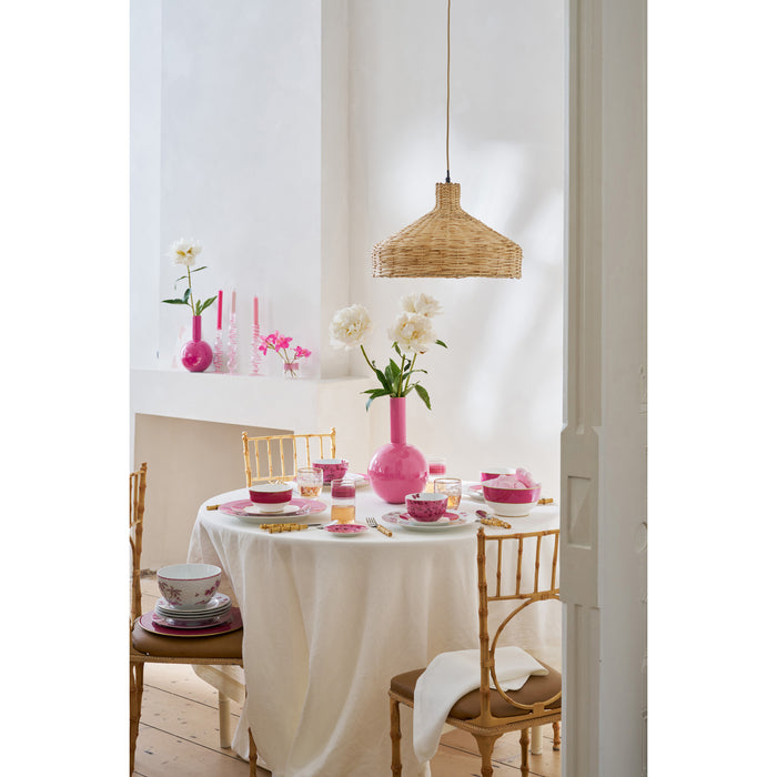 Pip Studio - Bloemenvaas - Donker Roze vaas - Metaal - 19x33cm