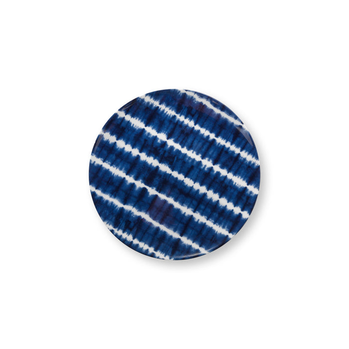 vtwonen - Onderbord - Serveerschaal - Blauw, Wit - Porselein - 30cm