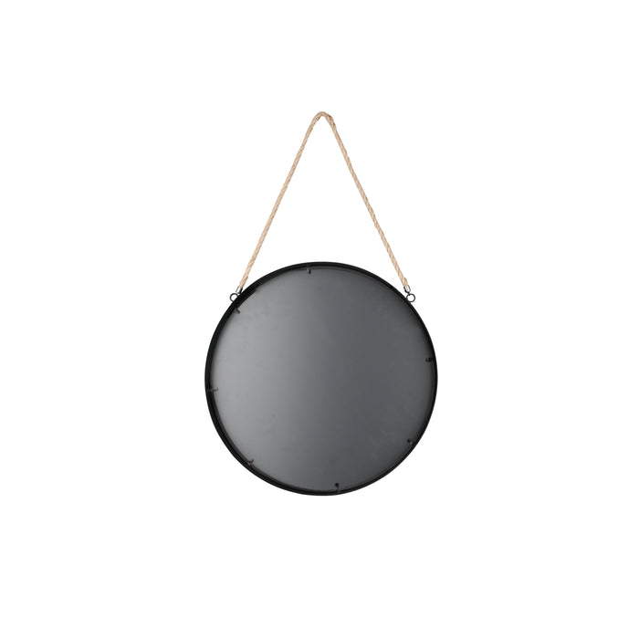 Mirros And More Spiegel Taira Ø40 Zwart