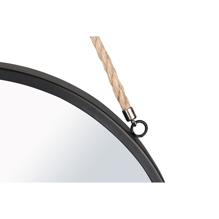 Mirros And More Spiegel Taira Ø40 Zwart
