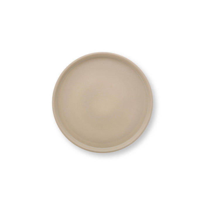 vtwonen - Dinerbord - Serveerschaal - Licht Grijs - Keramiek - 27cm