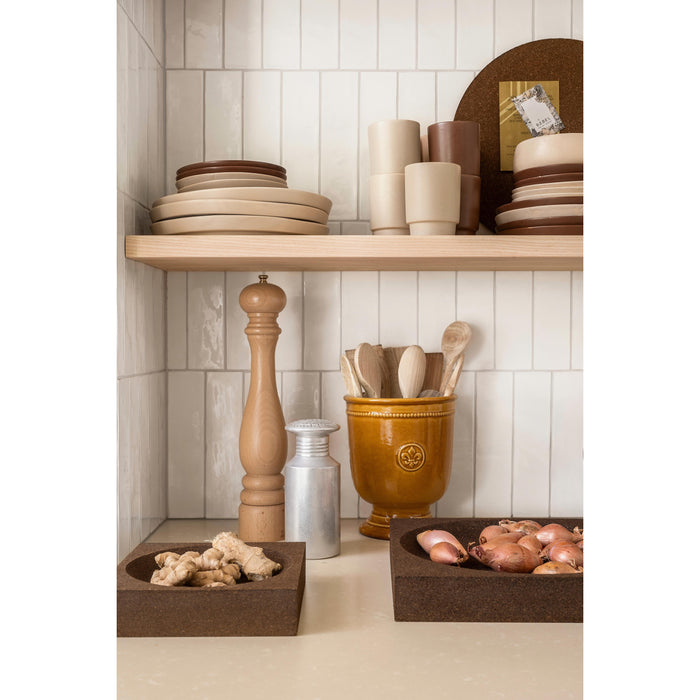 vtwonen - Dinerbord - Serveerschaal - Licht Grijs - Keramiek - 27cm