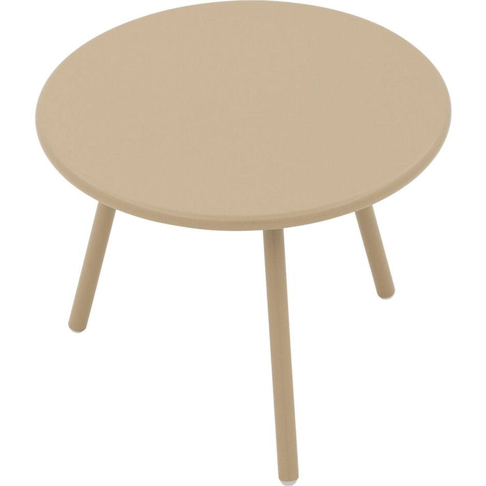 Goossens Tafel Brad in Poedercoating khaki