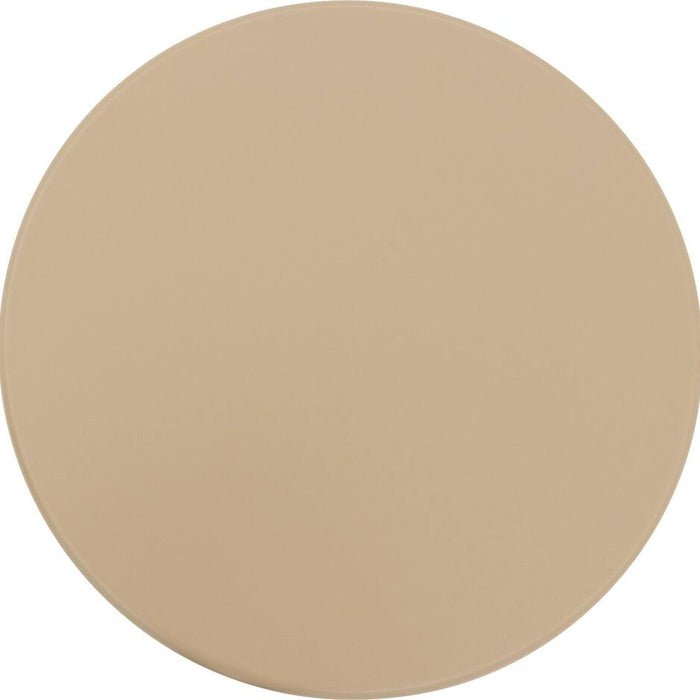 Goossens Tafel Brad in Poedercoating khaki