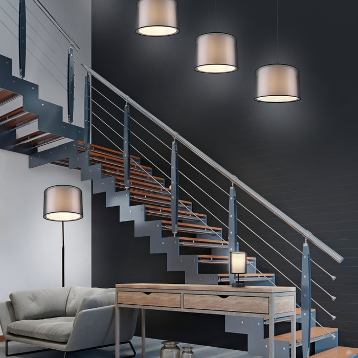 Trio Leuchten Burton - Vloerlamp - 1x E27