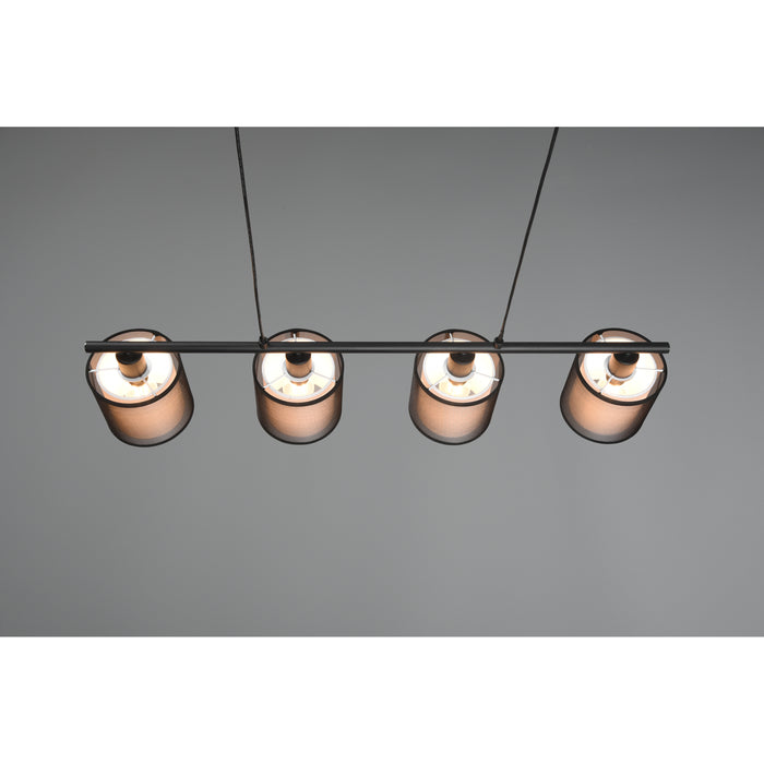 Trio Leuchten Burton - Hanglamp - 4xE14