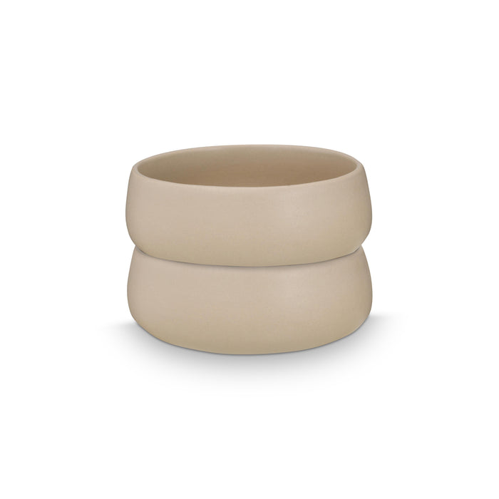 vtwonen - Kommen - Schaaltjes - Grijs - Keramiek - 16cm - Set van 2