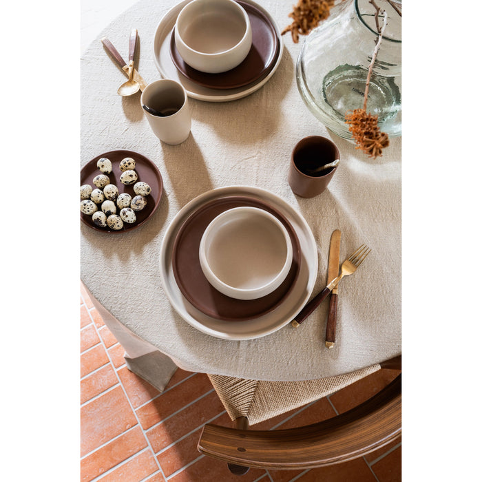 vtwonen - Kommen - Schaaltjes - Grijs - Keramiek - 16cm - Set van 2