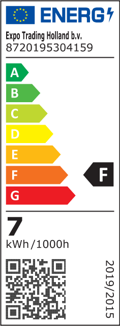 ETH Led Spiraal Globe 95mm E27 6W 3 stappen