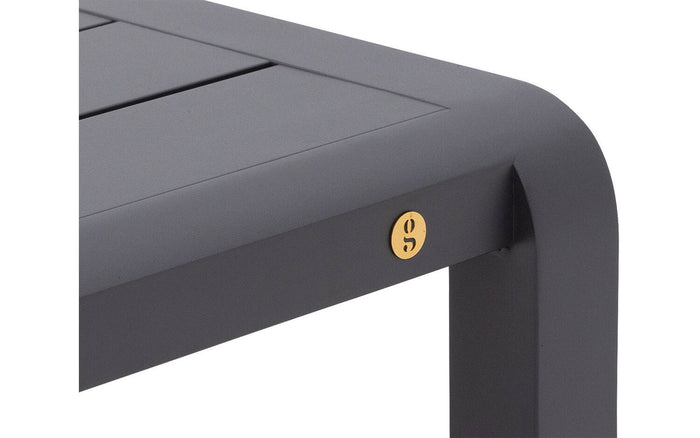 Goossens Tuinmeubel Yngvar in Aluminium poedercoating antraciet