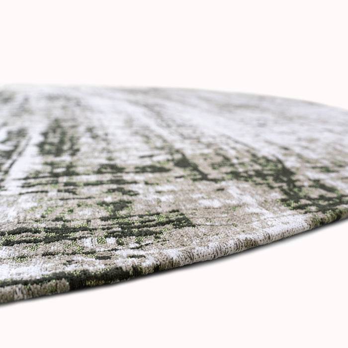 Louis de Poortere Griff Vloerkleed Ø 140 cm - Central Green