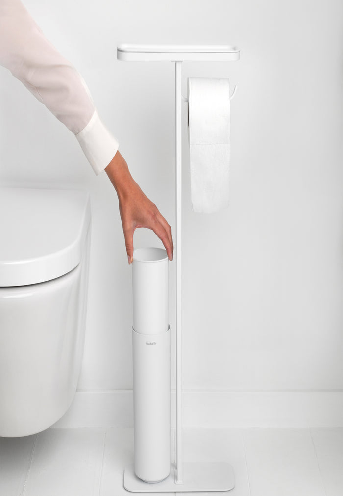 Brabantia MindSet Toiletbutler - Mineral Fresh White